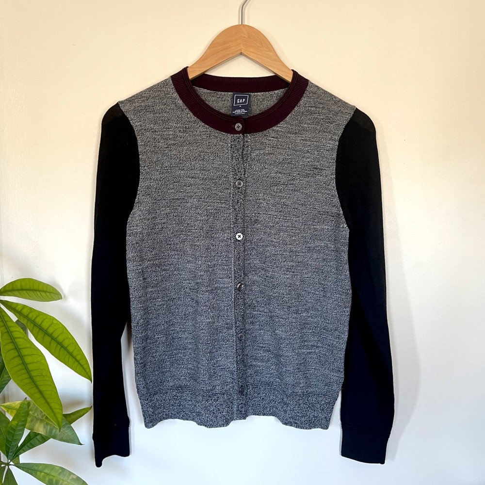 GAP Block Color Cardigan